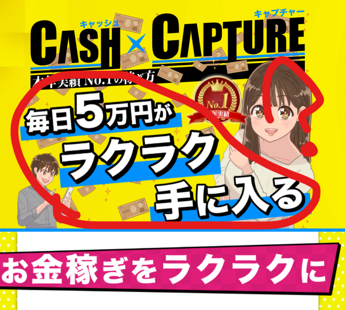 cash-capture LP画像１